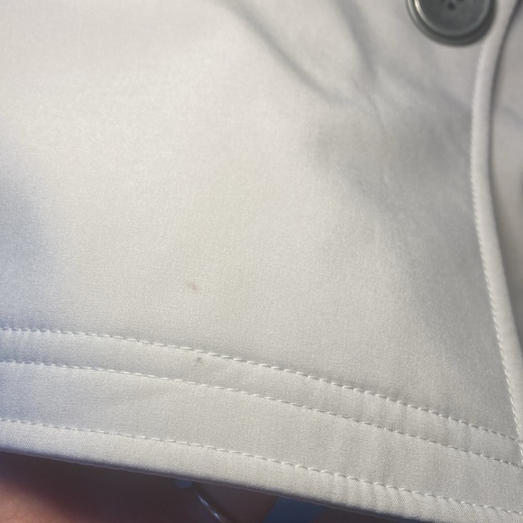 Prana cream colored pea coat-medium - Picture 11 of 15